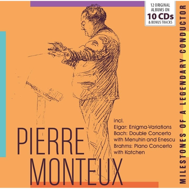 Pierre Monteux - Milestones of a Legendary Conductor (10CD)