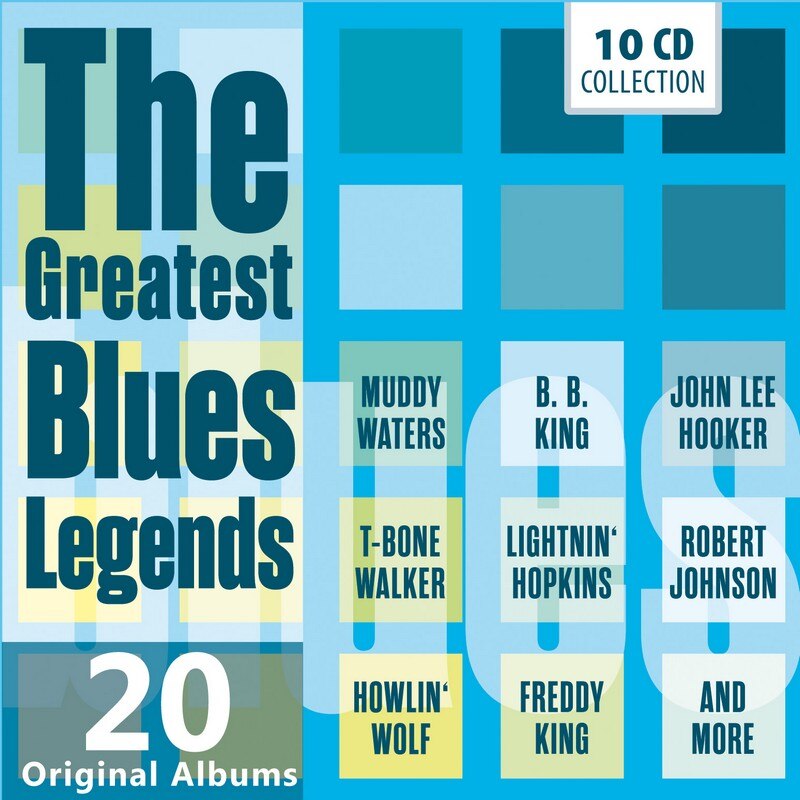 The Greatest Blues Legends - 20 Original Albums (10CD)
