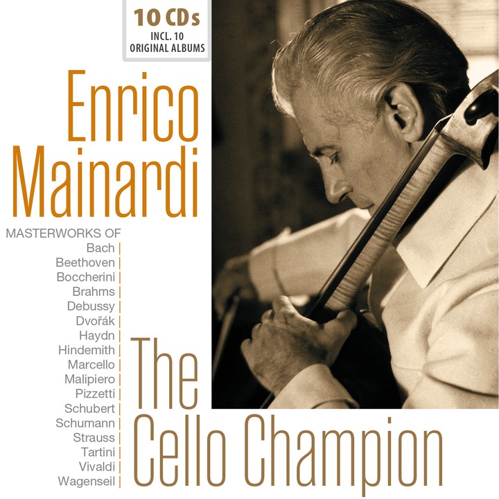Enrico Mainardi - The Cello Champion - Original Albums (10CD)