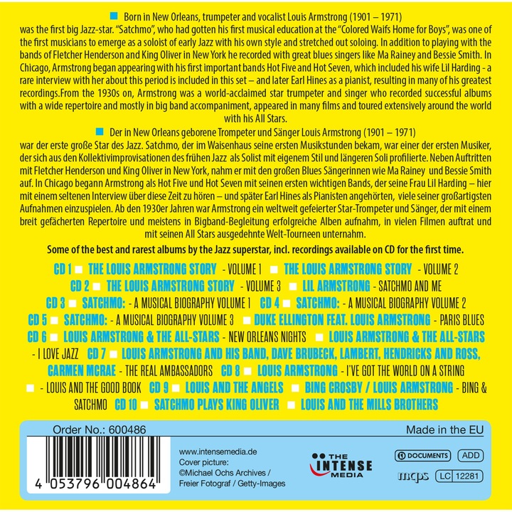 Louis Armstrong - Classics and Rarities (10CD)