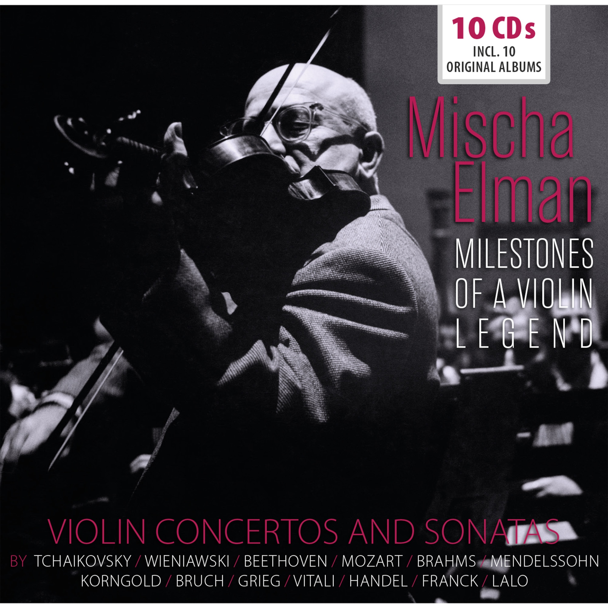 Mischa Elman - Violin Concertos and Sonatas (10CD)