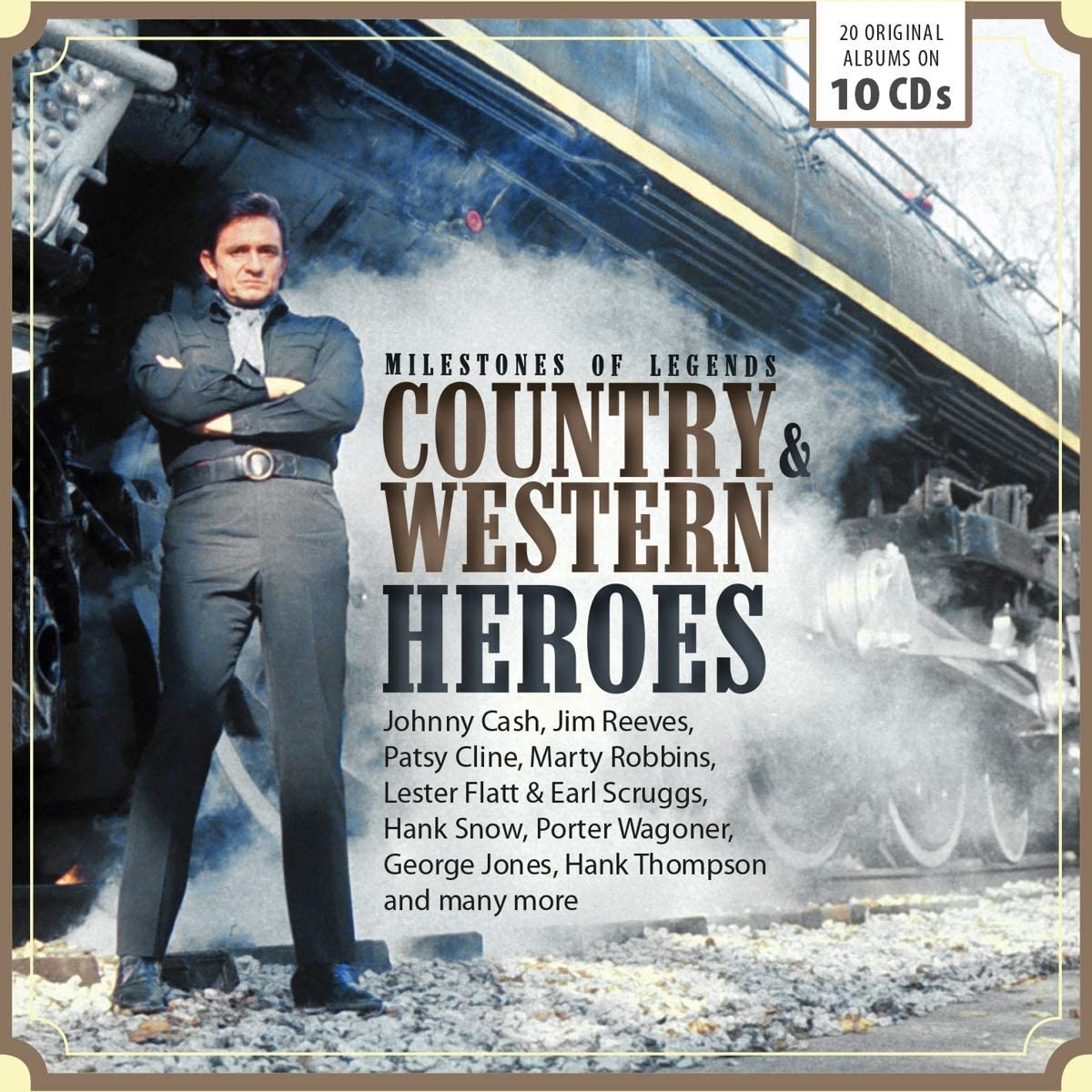 Country & Western Heroes - Milestones Of Legends (10СD)