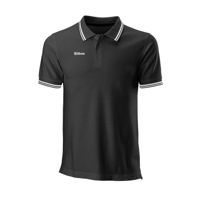 Tricou Polo Wilson Team II, Negru