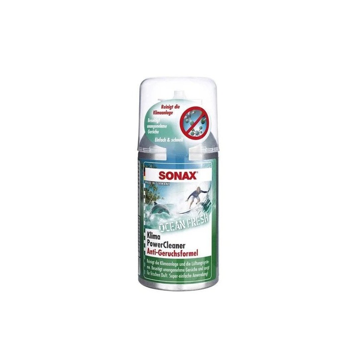 Odorizant Auto Sonax Klima Power Cleaner Ocean Fresh, 100ml