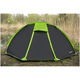 Cort camping Taurus 3, 3 persoane, Impermeabil 4000 mm, Spatios, Usor de transportat (5 kg), Negru/Lime