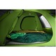 Cort camping Taurus 3, 3 persoane, Impermeabil 4000 mm, Spatios, Usor de transportat (5 kg), Negru/Lime