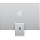 Настолен компютър iMac 24" (2021), Apple M1, 24", Retina 4.5K, 16GB, 512GB SSD, 8-core GPU, Silver, INT KB, Magic Mouse + Magic Keyboard с Touch ID и числова клавиатура