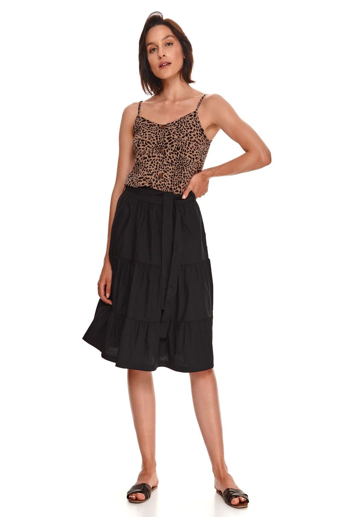 Fusta pentru femei, TOP SECRET, SSD1634, Negru