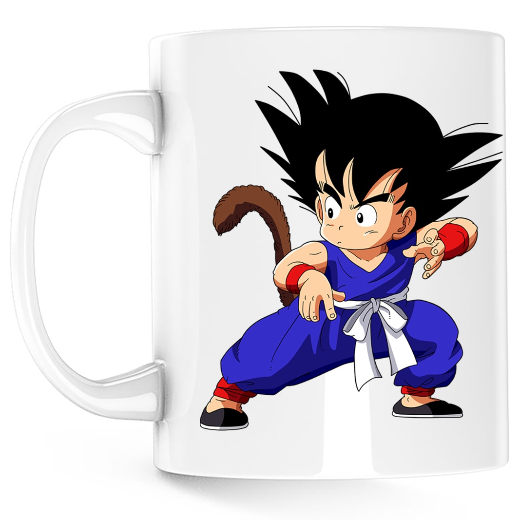 Cana Desene Animate Dragon Ball Z Son Goku Copil, alba, 330 ml 