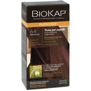 Vopsea par Biokap Nutricolor 6.40 Cooper Curry, 140 ml Vopsea par Biokap Nutricolor 6.40 Cooper Curry, 140 ml