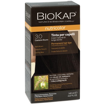 Vopsea par Biokap Nutricolor 3.0 Dark Brown, 140 ml Vopsea par Biokap Nutricolor 3.0 Dark Brown, 140 ml