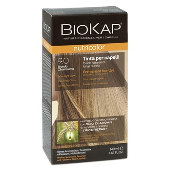 Vopsea par Biokap Nutricolor 9.0 Extra Light Blond, 140 ml