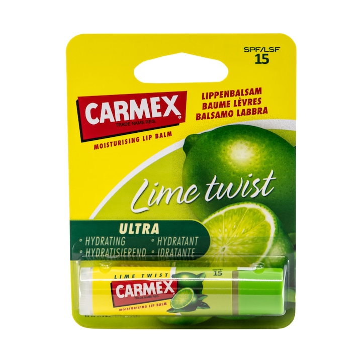 Stick pentru buze Carmex Lime, 4.25 g