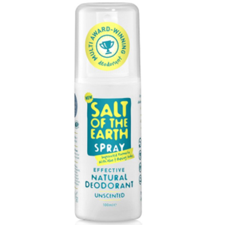 Дезодорант спрей Salt of the earth, Без аромат, Без алуминиеви соли, 100 мл