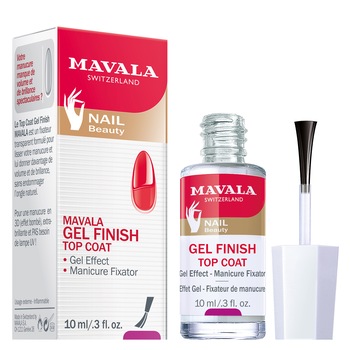 Gel pentru unghii Mavala Finish Top Coat, 10 ml Gel pentru unghii Mavala Finish Top Coat, 10 ml
