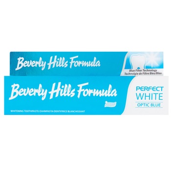 Pasta de dinti Beverly Hills Perfect White Optic Blue, 100 ml Pasta de dinti Beverly Hills Perfect White Optic Blue, 100 ml