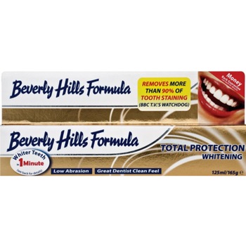 Pasta de dinti Beverly Hills Natural Total Protection Whitening, 125 ml Pasta de dinti Beverly Hills Natural Total Protection Whitening, 125 ml