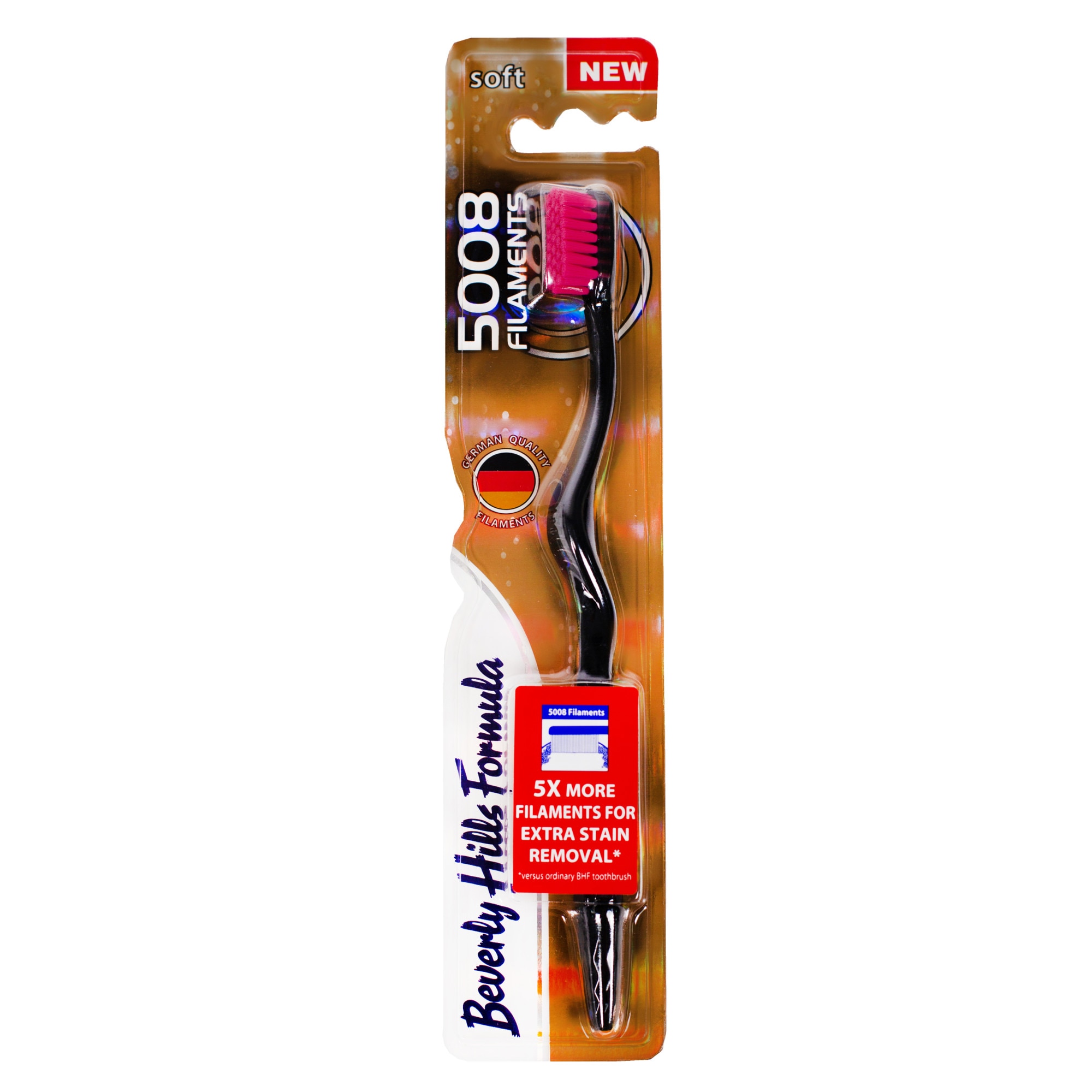 Periuta de dinti Beverly Hills Filaments Multicolor, diverse culori
