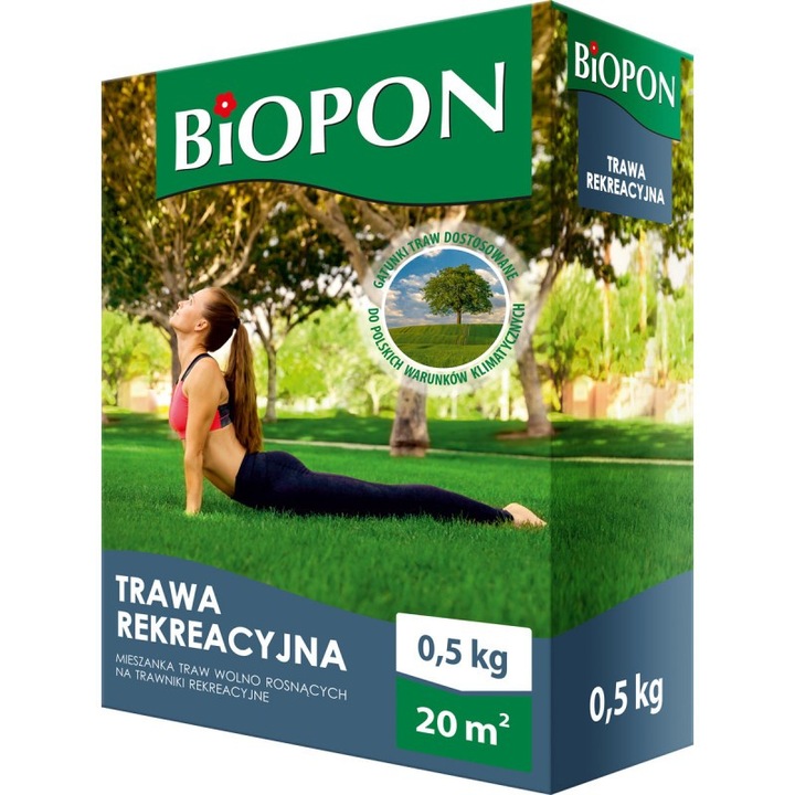 Seminte de gazon Biopon, 0.5 kg