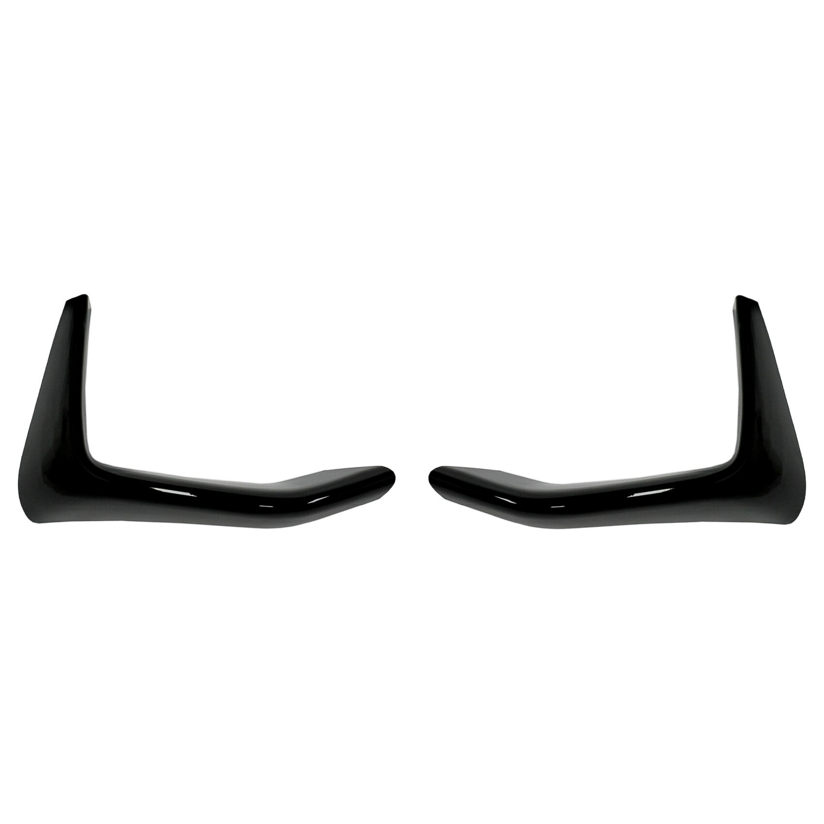 Set 2 Prelungiri Bara Fata Negru Lucios compatibil cu BMW F80 M3 F82/F83 M4 2014-2019 FLSBMF80MPB