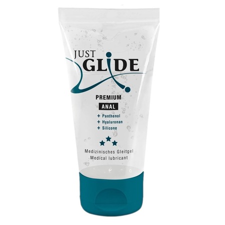 Lubrifiant Anal Just Glide 1 Litre - Sans Parfum, à Base D'eau, Neuf, Pour Confort Et Plaisir