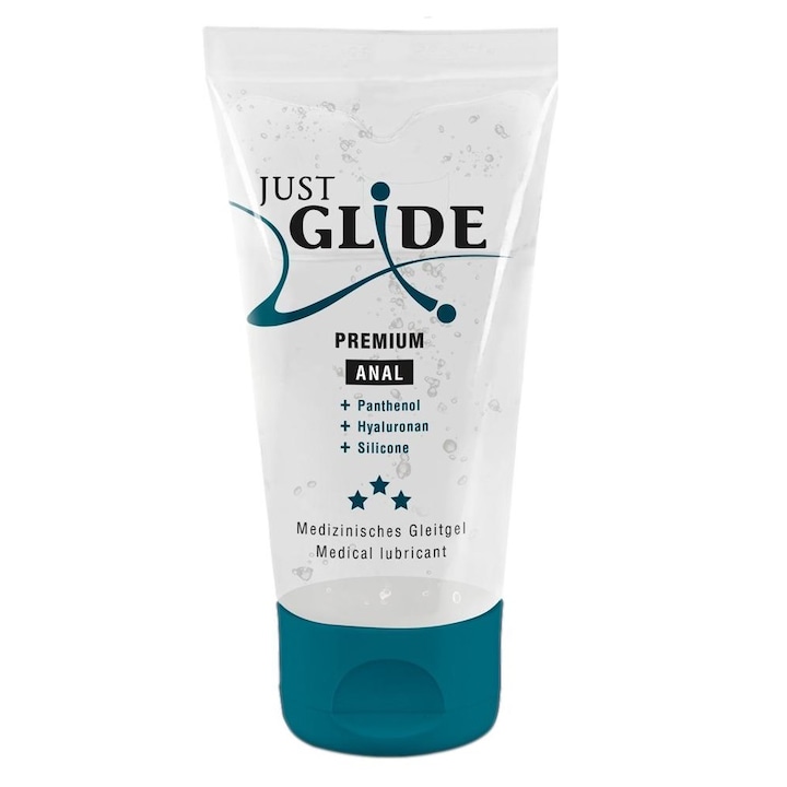 Just Glide Premium anális kenőanyag, 50 ml