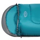 Sac de dormit Nils Camp NC2008, (175+30), -2°C, 250g/m2, Gri/Verde