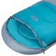 Sac de dormit Nils Camp NC2008, (175+30), -2°C, 250g/m2, Gri/Verde