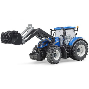 Tractor Bruder Agriculture - New Holland T7.315, cu incarcator frontal Tractor Bruder Agriculture - New Holland T7.315, cu incarcator frontal