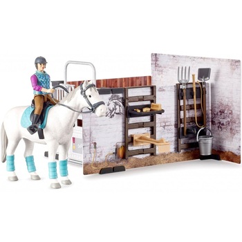 Set de joaca Bruder bworld - Grajd de cai Set de joaca Bruder bworld - Grajd de cai