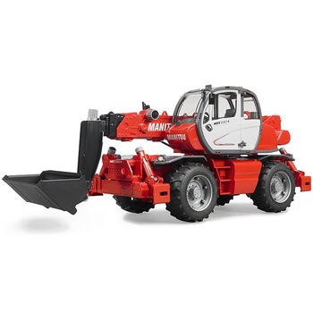 Stivuitor telescopic Bruder Construction - Manitou MRT 2150, cu accesorii Stivuitor telescopic Bruder Construction - Manitou MRT 2150, cu accesorii
