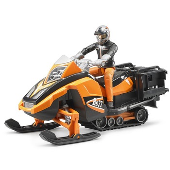 Snowmobil Bruder Leisure Time, cu figurina si accesorii Snowmobil Bruder Leisure Time, cu figurina si accesorii