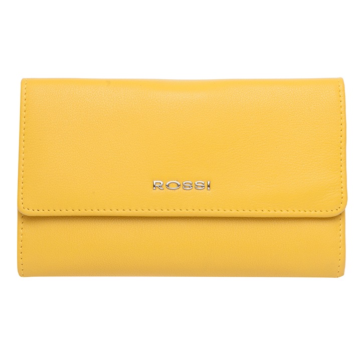 Дамско портмоне Rossi, RSC3437, Жълто