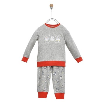 Set pijamale pentru baieti, culoare gri 2615 Set pijamale pentru baieti, culoare gri 2615