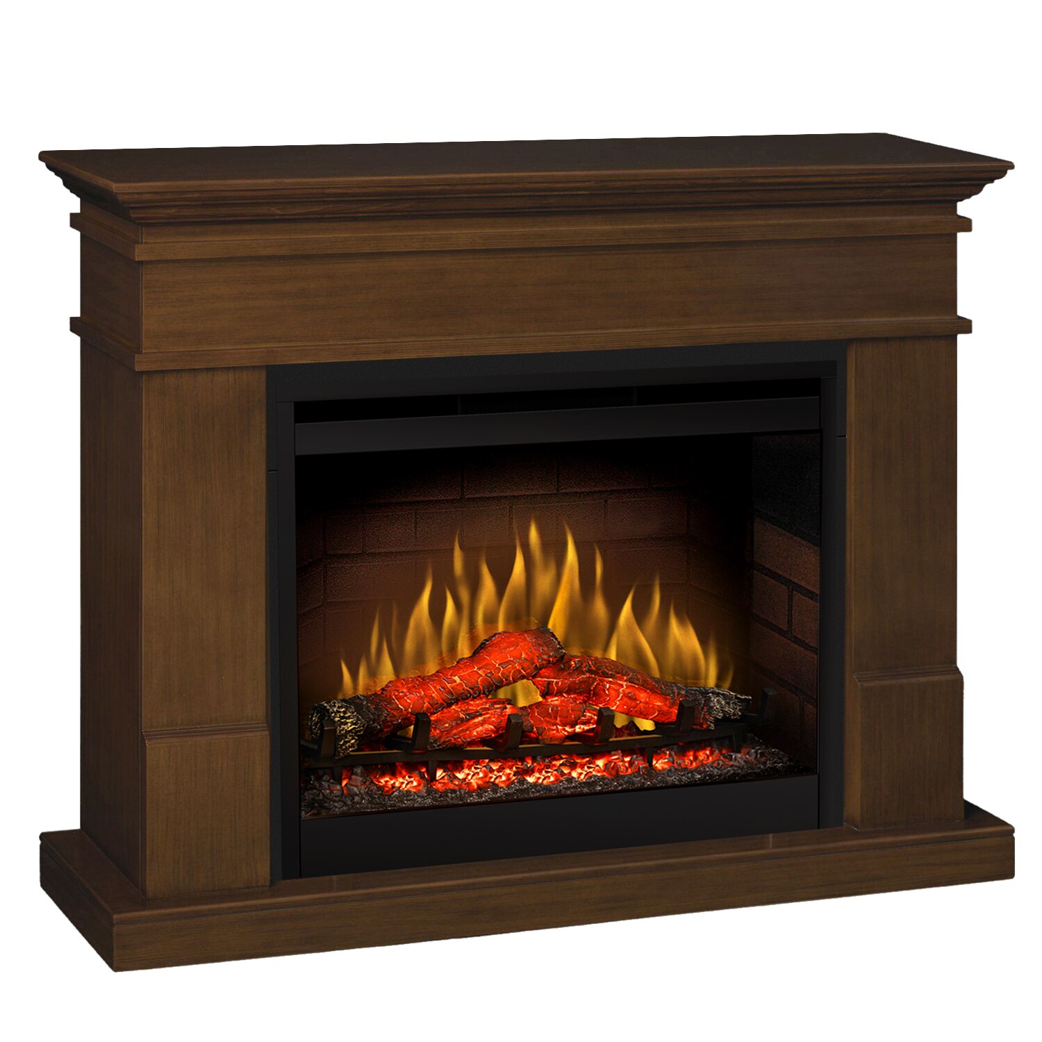 Semineu electric Lisabona Nuc cu focar electric 3D Dimplex Optiflame DF2608 si sunet