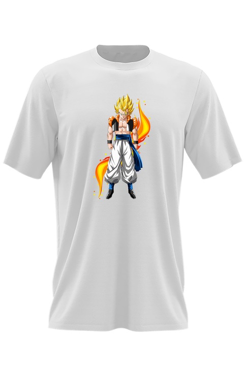 Férfi Póló Dragonball Z Son Goku Valentin Day Anime, Fehér