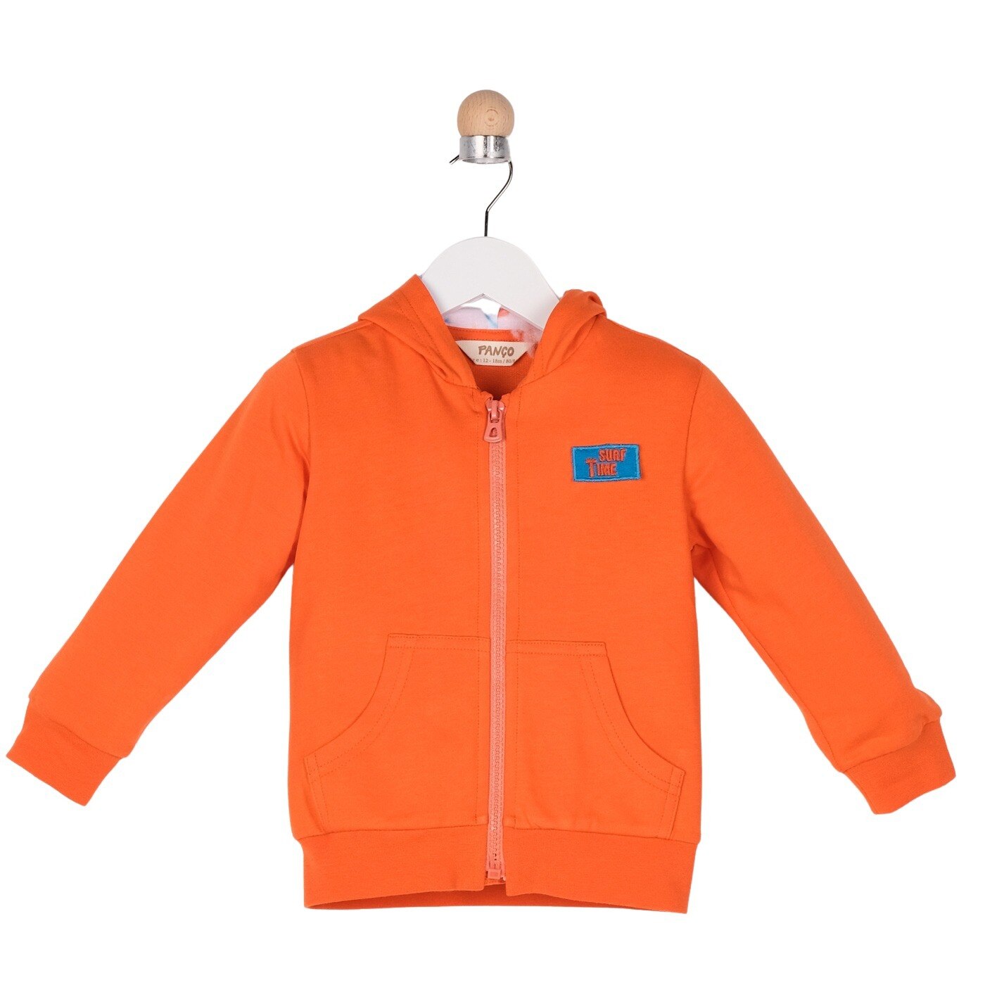 Hanorac pentru baieti, culoare portocalie, colectia Surfing Time 3079