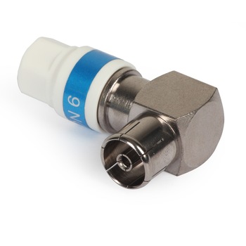 Mufa TV mama Cabelcon (angulara, RG-6/Triset-113,  Mufa TV mama Cabelcon (angulara, RG-6/Triset-113,