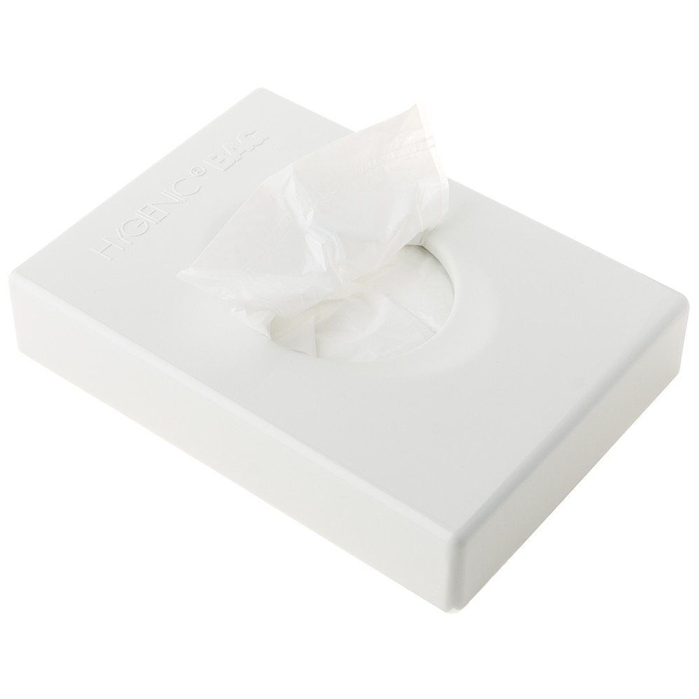 Dispenser pungi igienice, plastic alb ABS