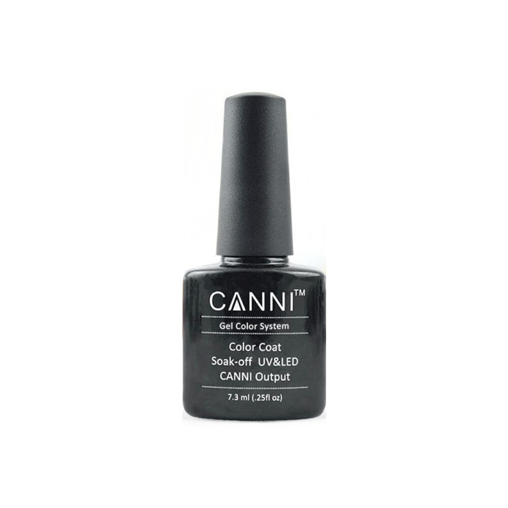 Oja Semipermanenta Dark Black 161 Canni 7.3 ml
