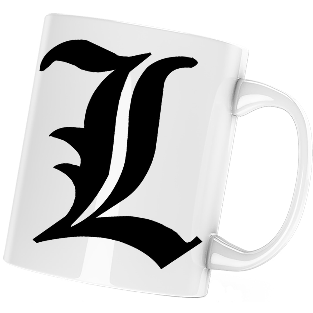 Cana Death Note L Detectiv Politist Anime Manga, alba, 330 ml