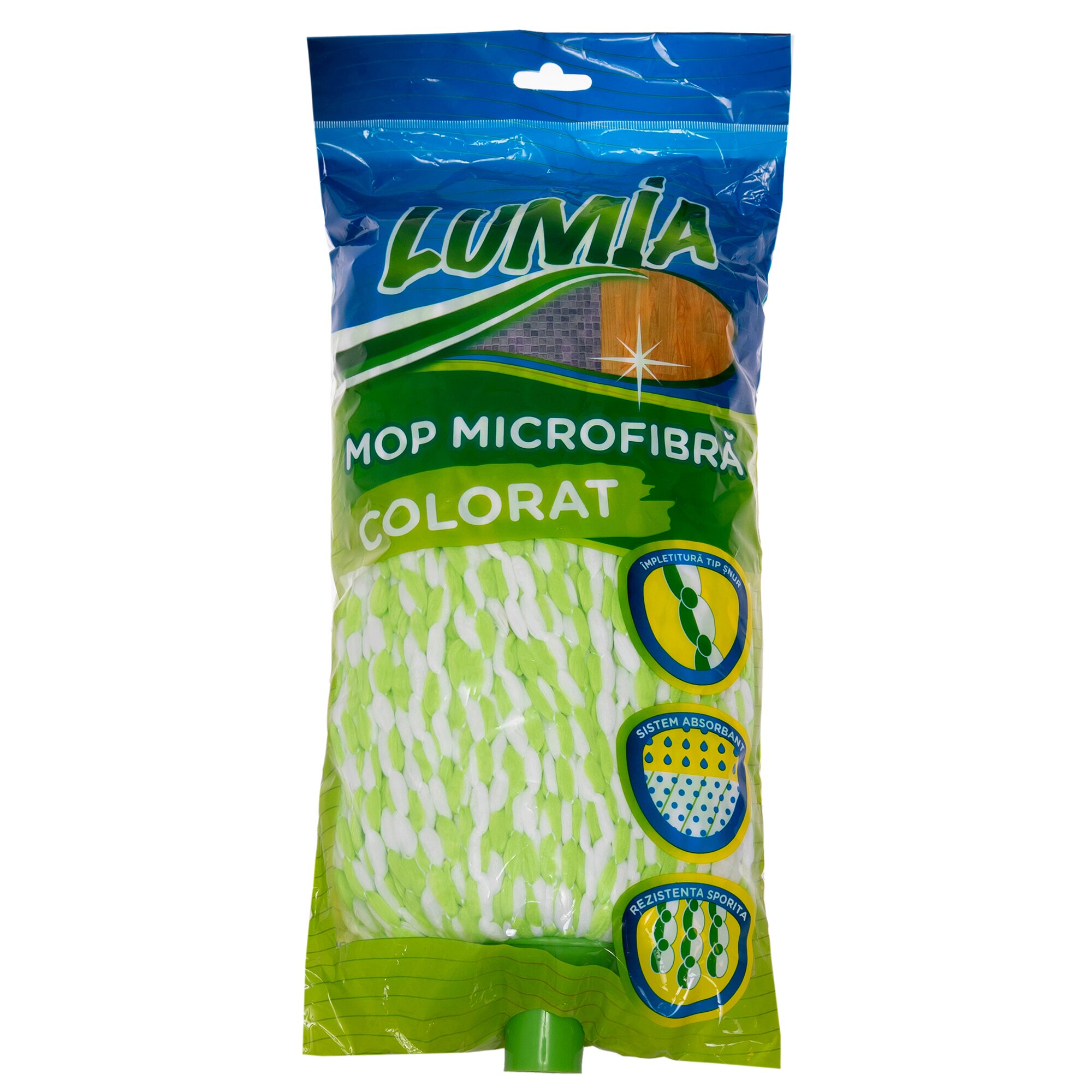 Mop Lumia, verde - alb