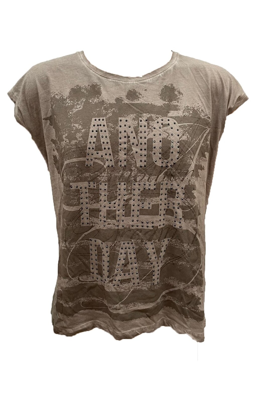 Tricou, Tom Tailor, 1032465.99.70, Gri, S