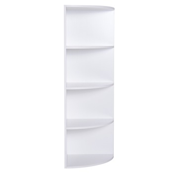 Biblioteca Homcom, 4 compartimente, PAL, 39.5 x 39.5 x 120 cm, Alb Biblioteca Homcom, 4 compartimente, PAL, 39.5 x 39.5 x 120 cm, Alb