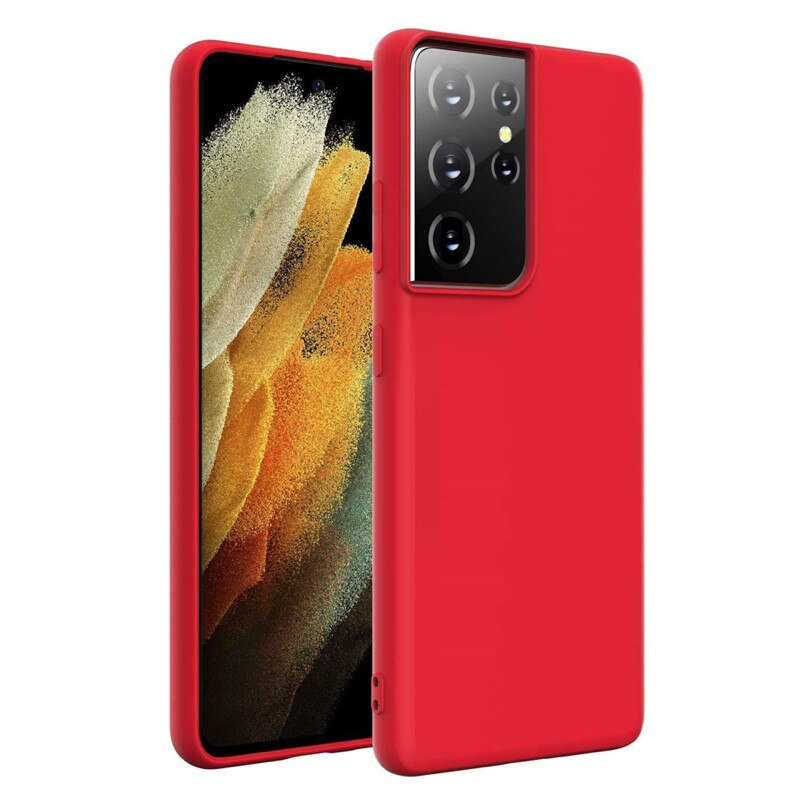 Husa 360 pentru Samsung Galaxy S21 Ultra, Red