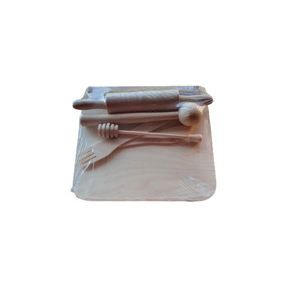 Jucarie set bucatarie lemn