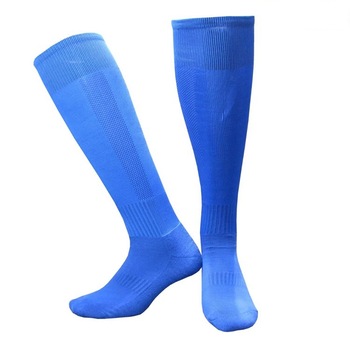 Jambiere fotbal, marime universala adulti, Albastru Jambiere fotbal, marime universala adulti, Albastru