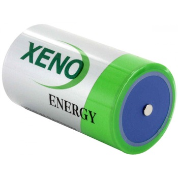 Baterie litiu tionil XENO 3.6 V 1/2AA XL-050/STD cu mugure Baterie litiu tionil XENO 3.6 V 1/2AA XL-050/STD cu mugure