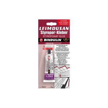 Adeziv pentru placi din spuma dura (styropor) 25 g Bindulin Adeziv pentru placi din spuma dura (styropor) 25 g Bindulin