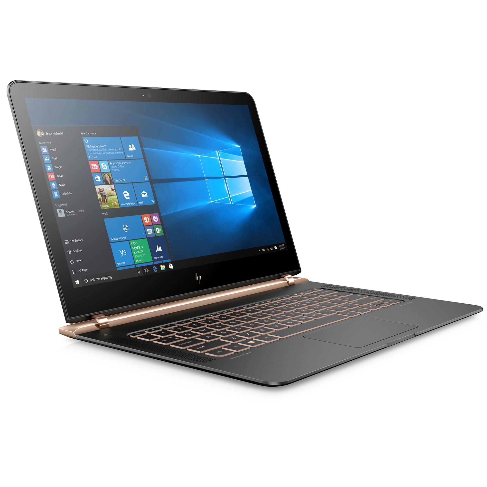 Laptop HP Spectre 13-v001nq cu procesor Intel® Core™ i5-6200U 2.30